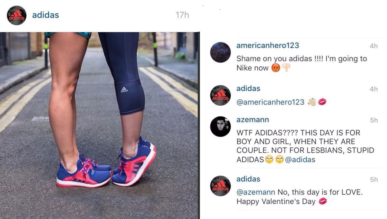 adidas instagram valentine